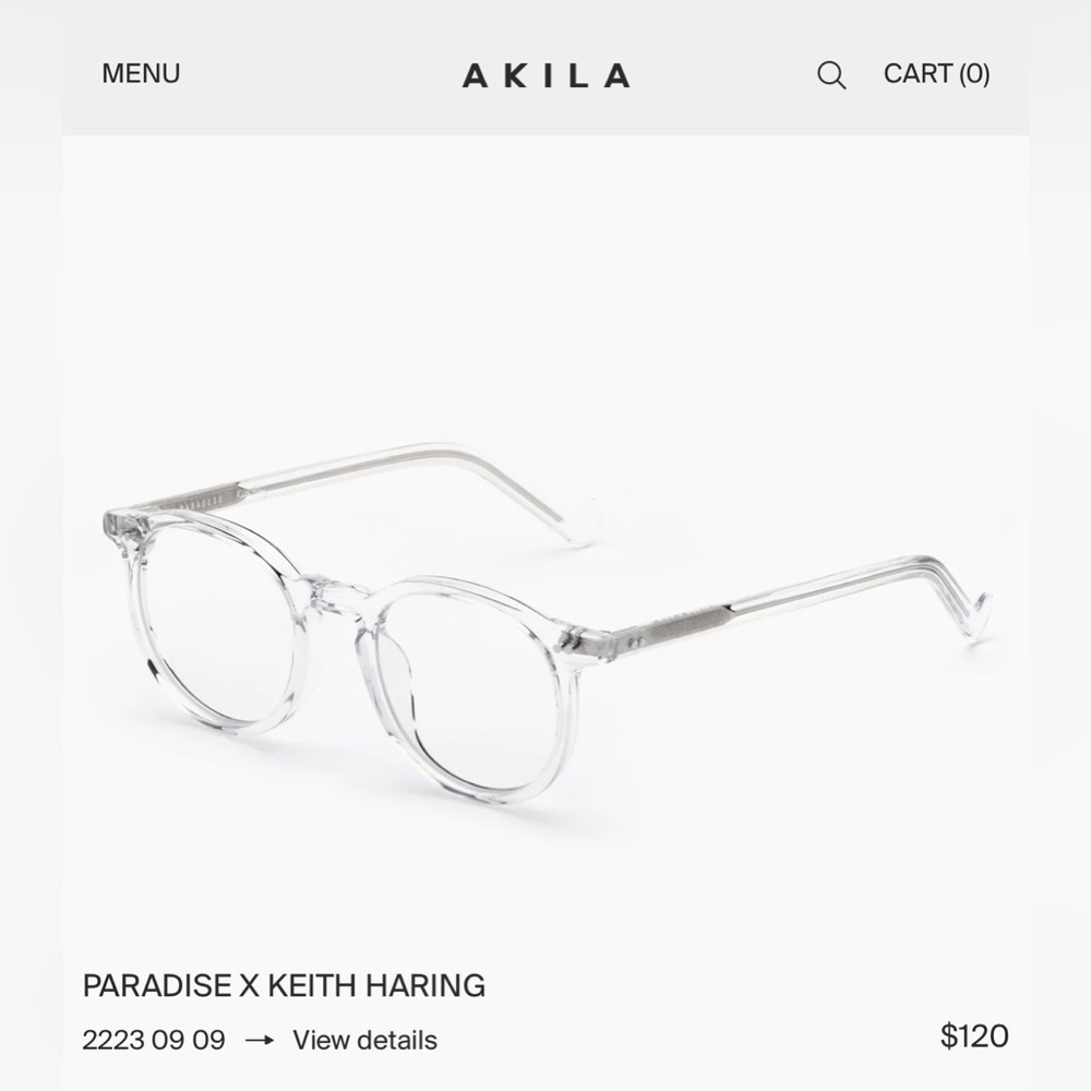 AKILA x KEITH HARING Collab. BRAND NEW